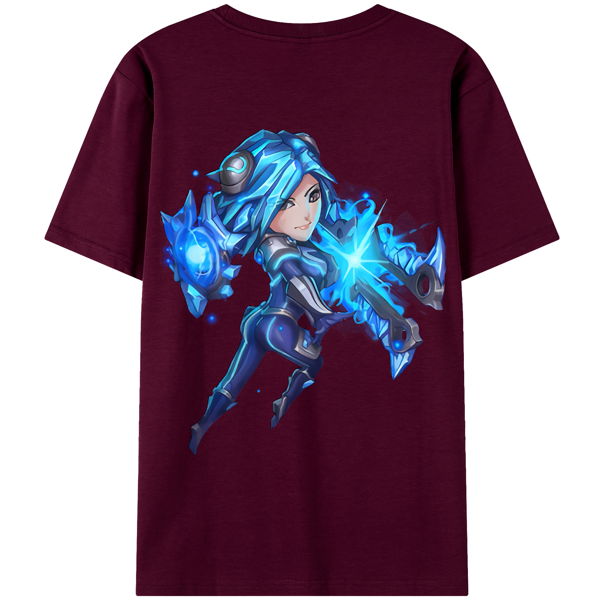 リーグ・オブ・レジェンド League of Legends LOL レディース半袖Tシャツ(バックプリント)